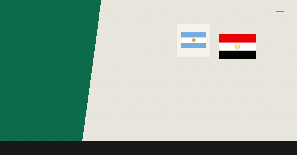 Egypt Demand Referee Exclusion from World Cup After 'Unfair' Argentina Defeat