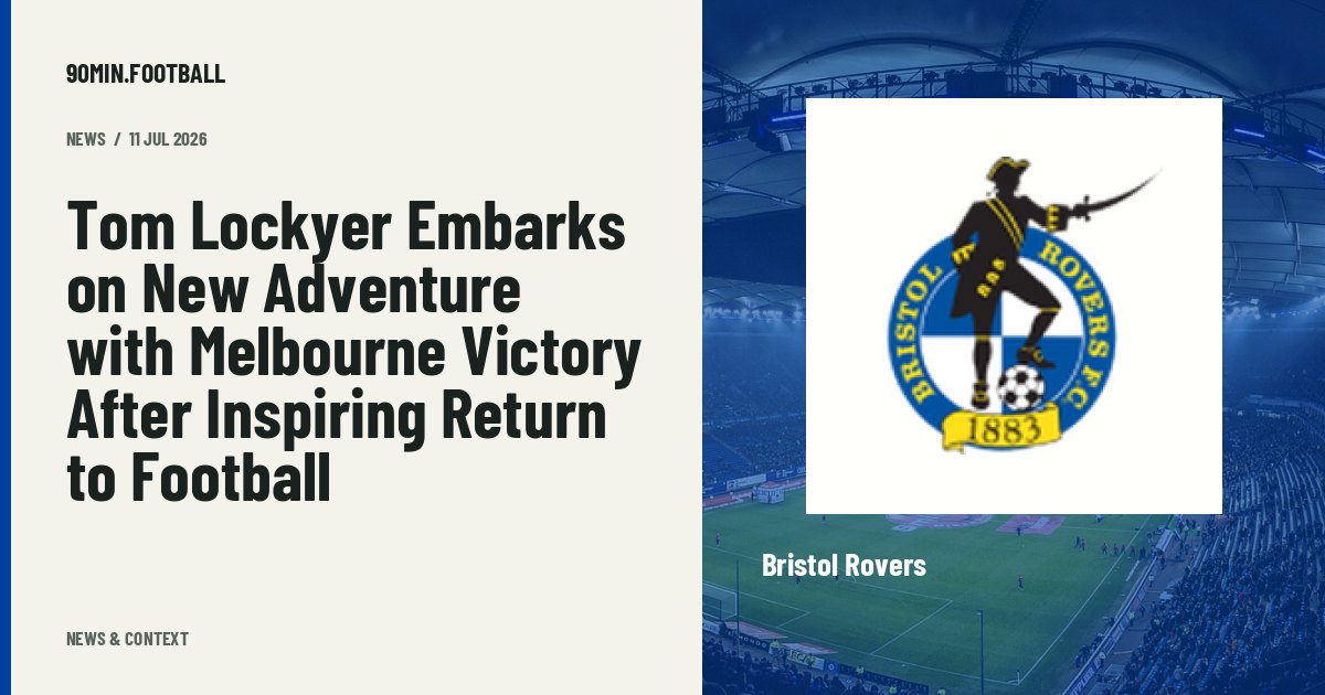 Editorial graphic: Tom Lockyer Embarks on New Adventure with Melbourne Victory After Inspiring Return to Football. Not a photograph of this event.