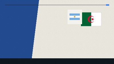 Who is the referee for Argentina vs Algeria? 