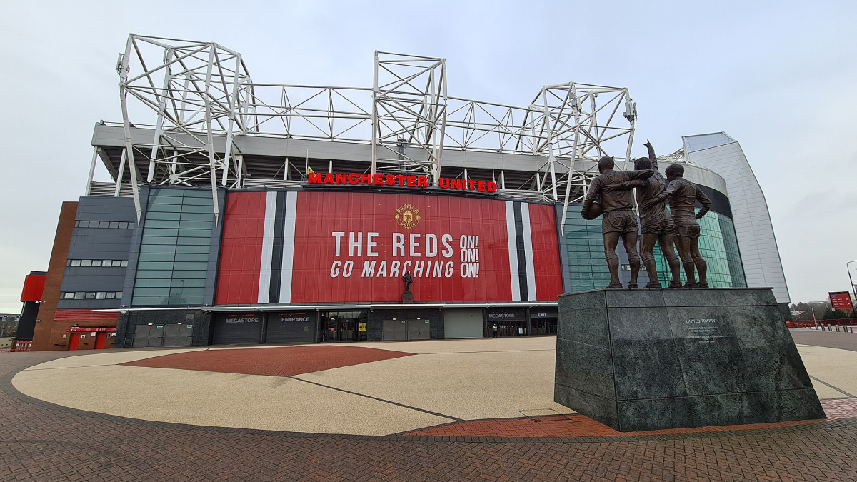 Football photograph: Manchester united FC.
