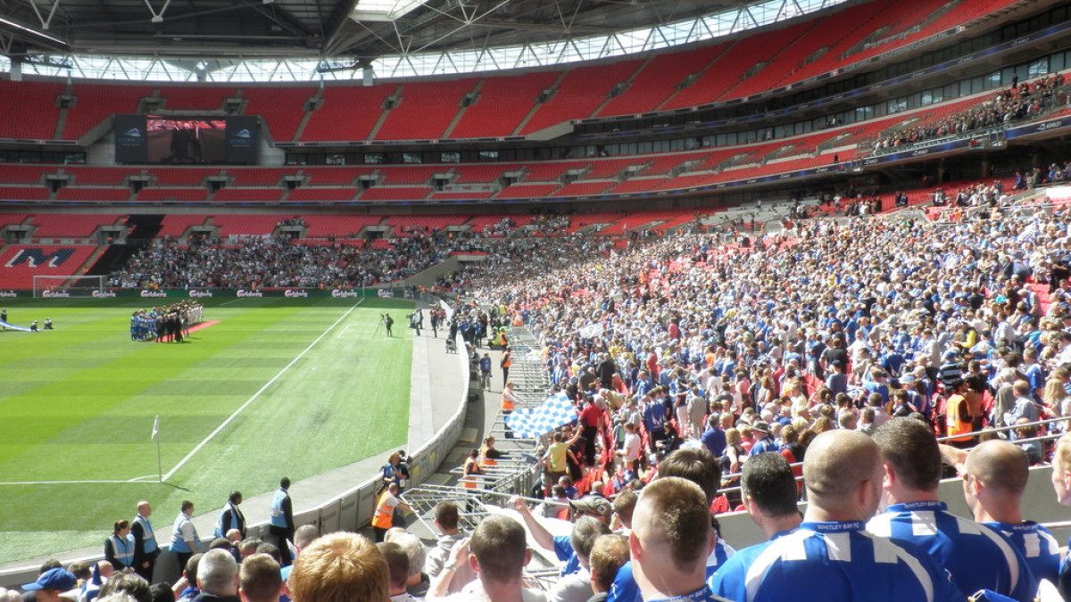Football photograph: FA Vase Final 2011, Whitley Bay v Coalville Town - geograph.org.uk - 2404558.
