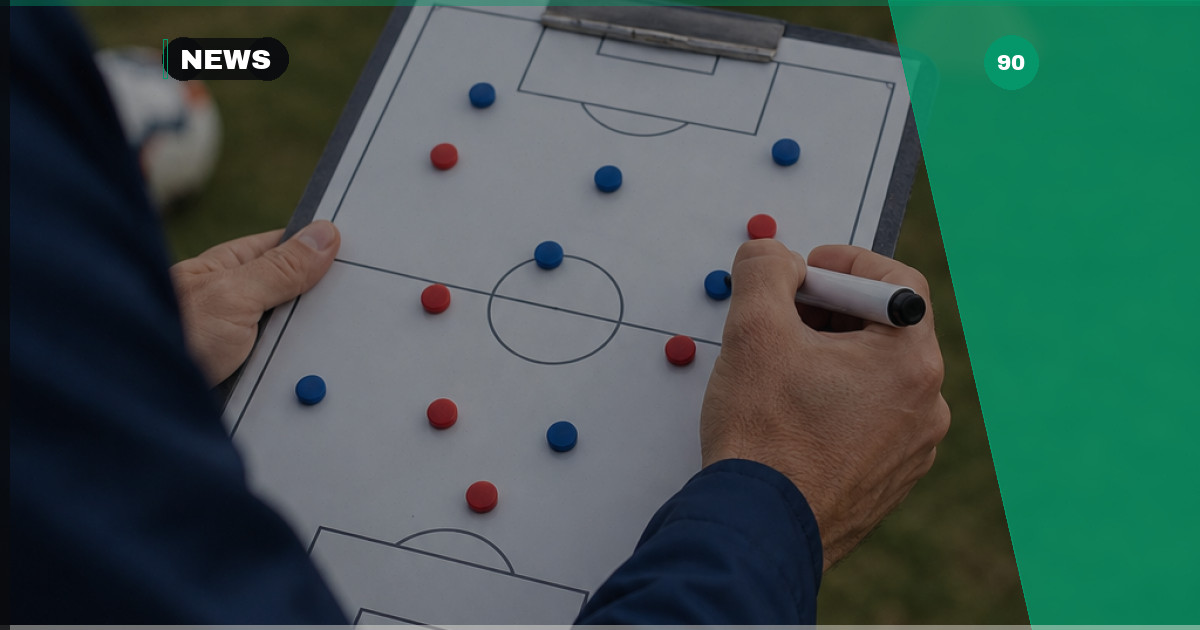 AI-generated football illustration accompanying this article.