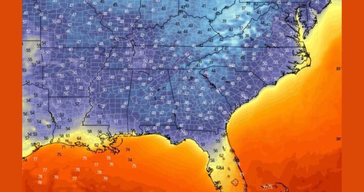 Chilly 40s and 50s Grip Wednesday School Mornings in Georgia, Alabama, Tennessee and Texas Before Warm Afternoons as South Florida Stays Mild
