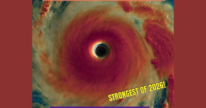 Super Typhoon Champi Explodes Into Category 5 With 185 MPH Winds and 230 MPH Gusts as Strongest Storm of 2026 in Western Pacific