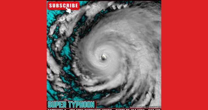 Super Typhoon Champi Packs 150 MPH Winds and 184 MPH Gusts in the Western Pacific as Forecasters Watch for Possible Category 5 Strengthening