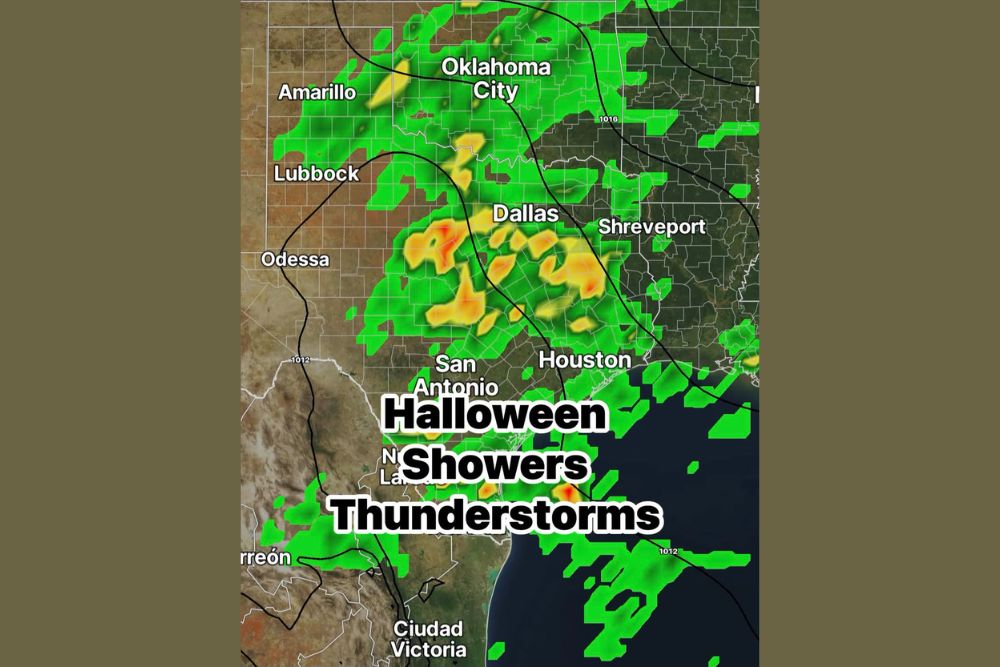 Wet Halloween Possible for Dallas and North Texas as Growing Forecast Signals Point to Showers and Thunderstorms Hitting Trick or Treat Plans